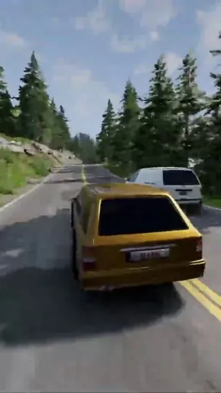 BeamNG Car Crashes & Extreme Physics clip 7